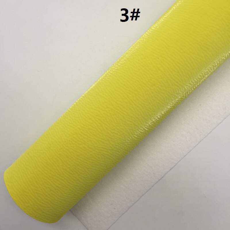 1PC 21X29CM Neon Faux Leer Stof, Synthetisch Leer Stof Lederen Lakens, PU Leer Voor Maken Bows LEOsyntheticoDIY T356A: 3