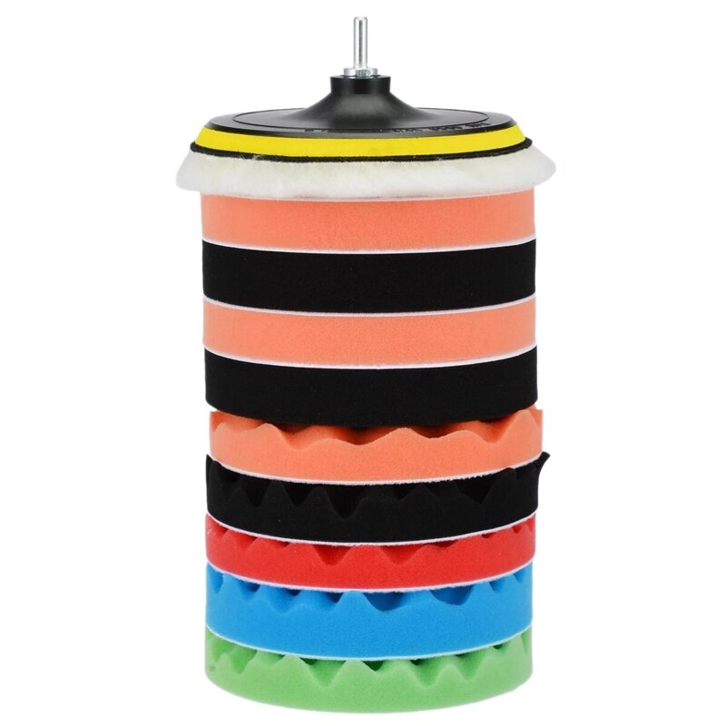6 Inch/15Cm Auto Polijsten Waxen Pad Spons M14 Wie