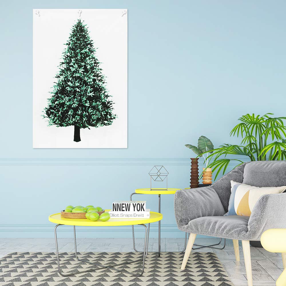 Christmas Tree Pine Hang Cloth Wall Decor Cloth Wall Christmas Decor For Home Small Fresh Background Simple Tapestry