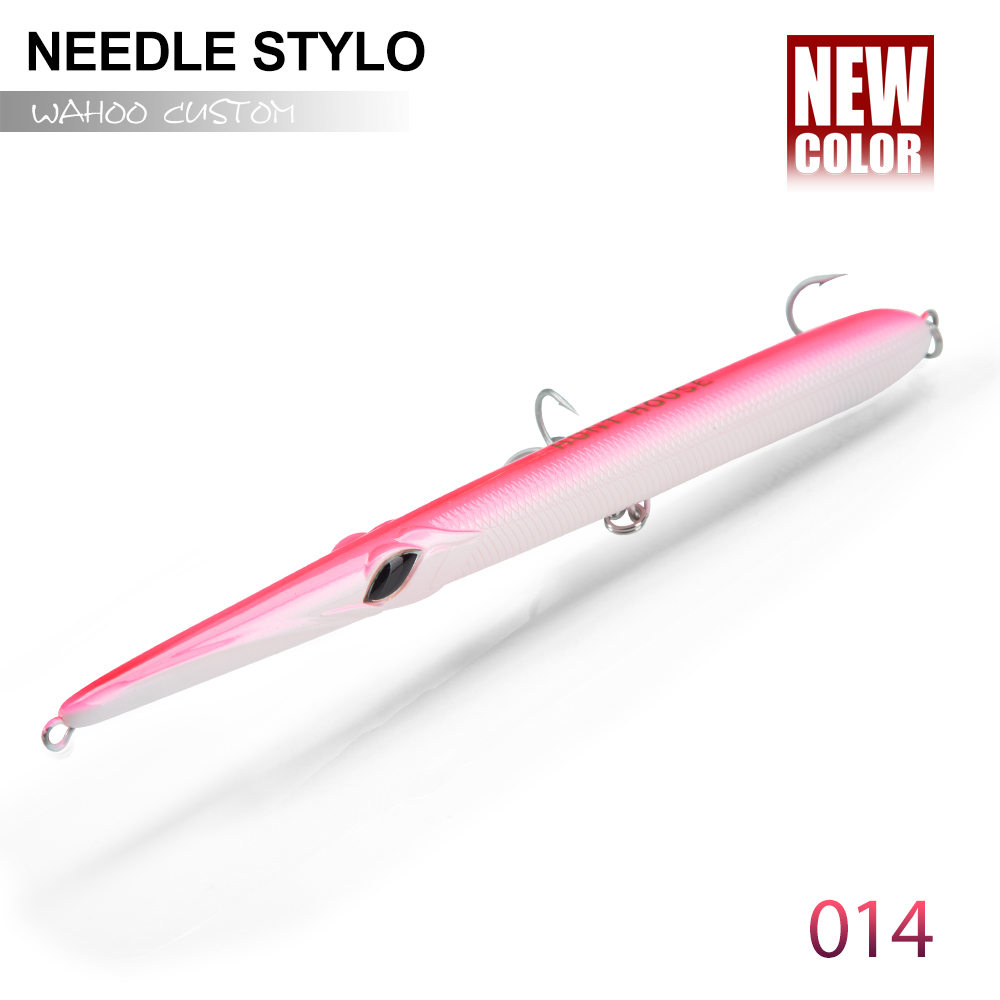 Hunthouse Vissen Lokt Stylo Potlood Needlefish Casting Potlood Harde Aas Stickbaits Drijvende Sinking 205/180/160Mm Garfish: 18cm 24g floating / 003