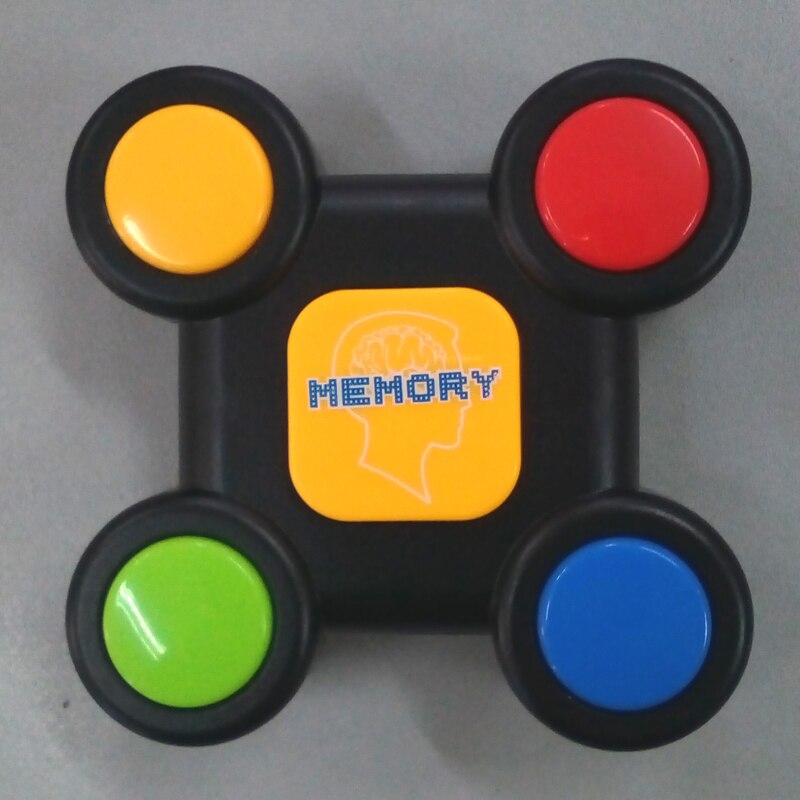 Plastic Educatief Creativiteit Memory Spel Speelgoed Met Lichten En Geluiden Quiz Game