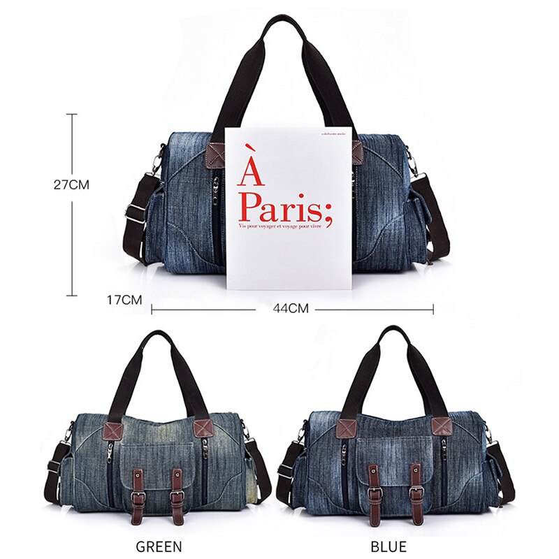 Rejsehåndtaske stor kapacitet mænd kvinder håndbagage rejse duffle bag weekendtasker skulderstropper rejsetasker til mandlige kvinder