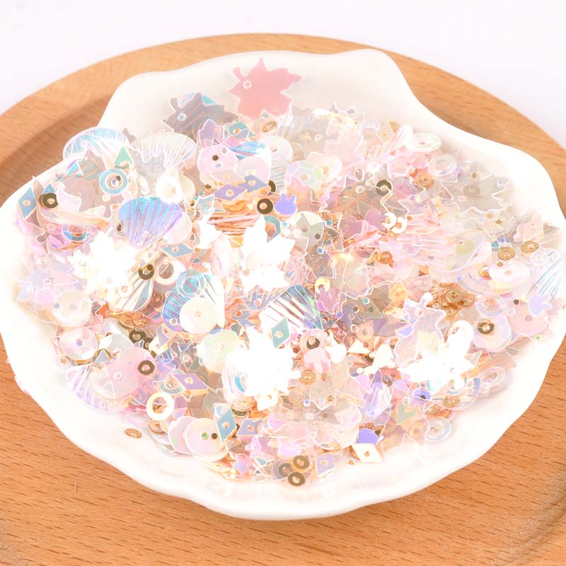 10G Nis Internet Celebrity Kleur Pailletten/Pailetten Naaien Craft Diy Manicure Plakboek Technologie C2676: 2 Rose Gold