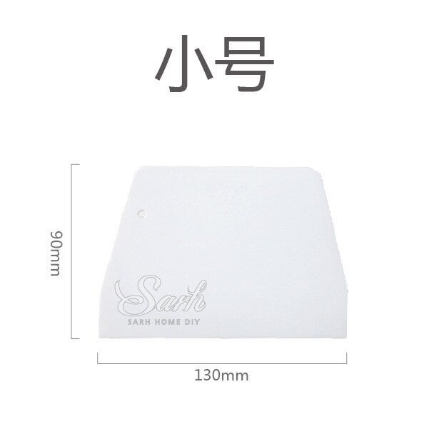 DIY Pastry Cutters Cream Spatula Fondant Dough Scraper Cake Cutter Pastry Baking Tool Kitchen Accessories: 2pcs T0174