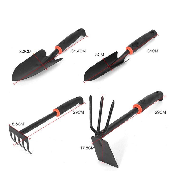 Home Gardening Tool Set Balcony Home-grown Mini Digging Suits Six-piece Shovel Rake Garden Tools Combination