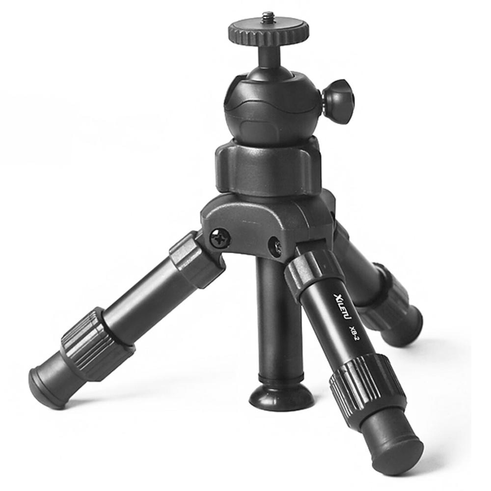 XILETU XB-2C Mini Stativ Digitalen Slr-kamera Tragbaren Stativ Mobil Schreibtisch Video Ständer kann ausgestattet mit verlängerung stange