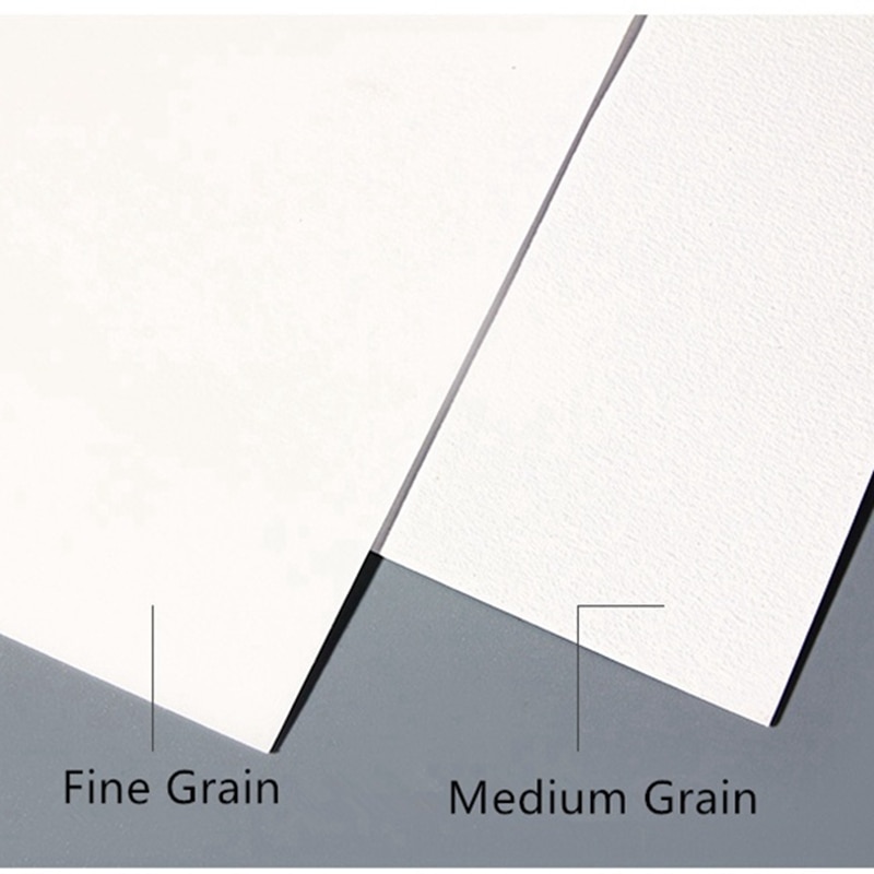 300g Watercolor Paper 100% Cotton 10Sheets Hand Painted Water-soluble Watercolour Drawing Paper for Artist Student Art Supplies