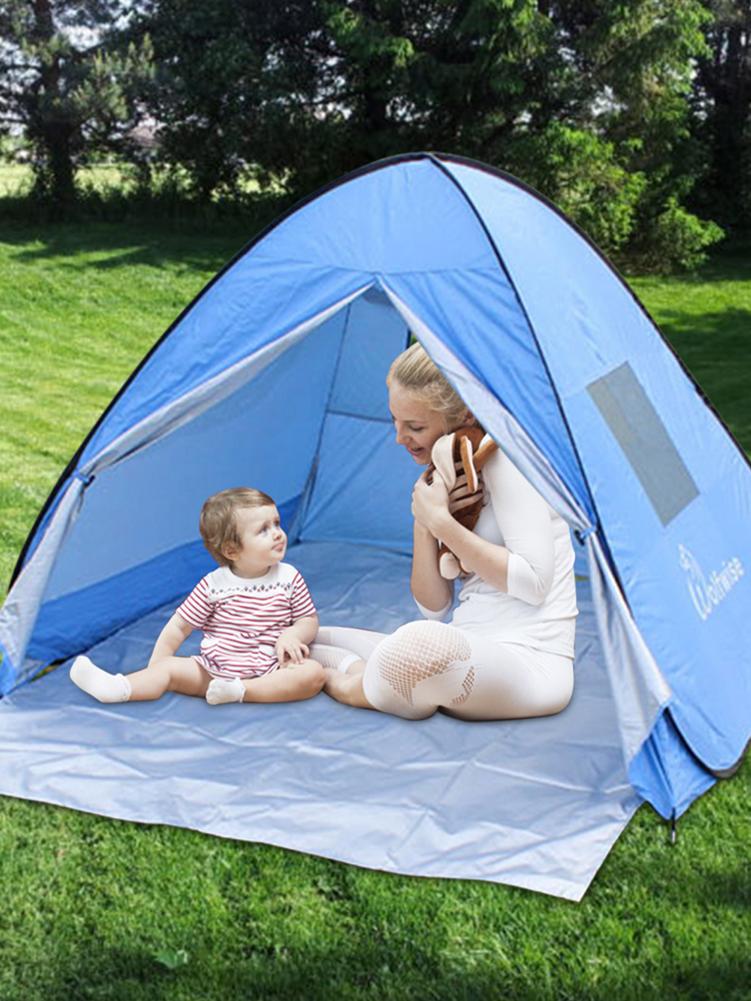 draussen Baby Strand Zelt Schutz Sport Camping Zelt UV Schutz Sommer Zelt für Angeln Picknick Strand Park