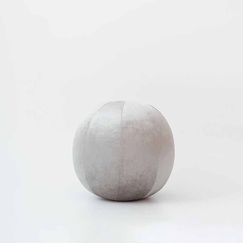 Simanfei kroppspute ball høy elastisk solide dekorative puter låve reisepute myk gåsedun klem sengepute: Grå