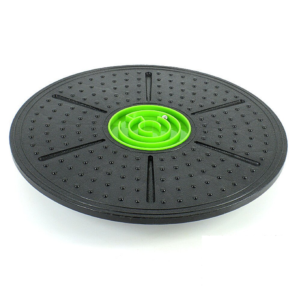 Yoga Fitness Balance Board 360 ° Rotatie Schijf Stabiliteit Met Doolhof Massage Abs Ronde Platen Voor Gym Thuis Taille Twist training: Green maze