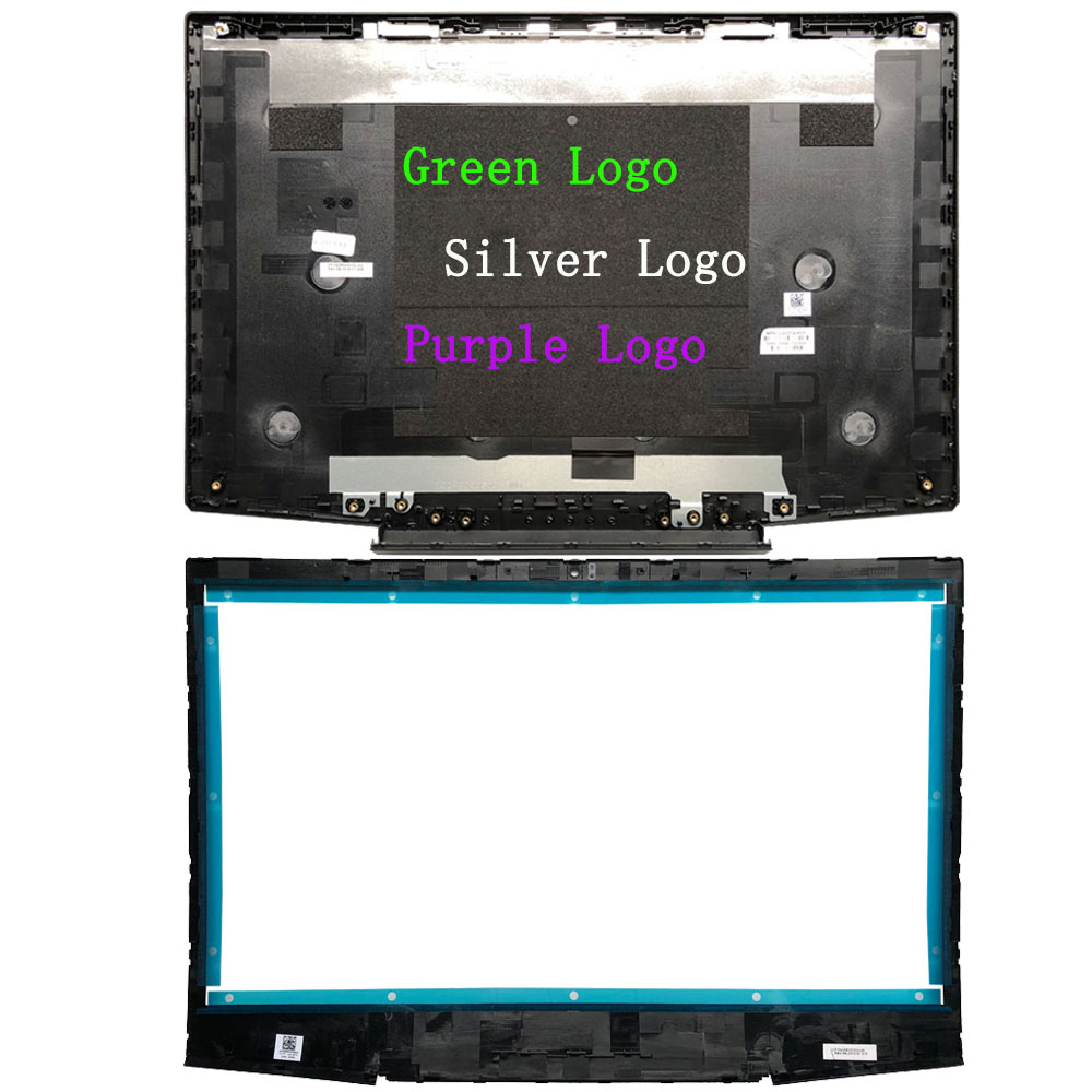 Tapa trasera para HP Pavilion 15 15-CX LCD, cubierta superior trasera/bisel morado L20313-001 AP28B000120, verde, L20314-001, plata y L20314-001, novedad