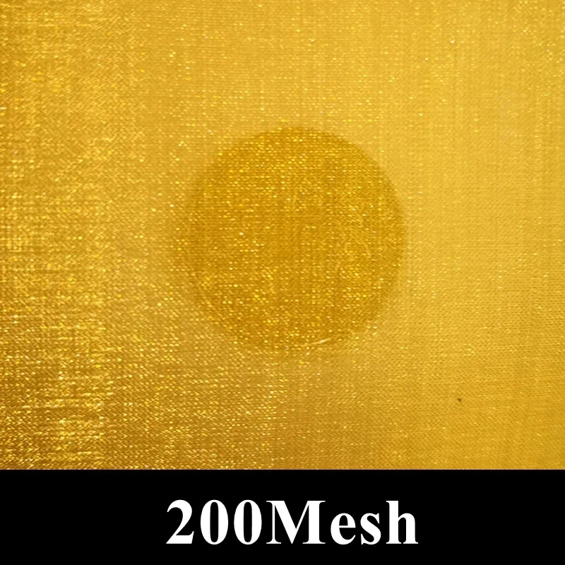Fil métallique tissé en laiton, 20 à 200 mailles, tissus de protection, fil de cuivre, filet filtrant, outil d'écran de Signal Non magnétique: M / Violet