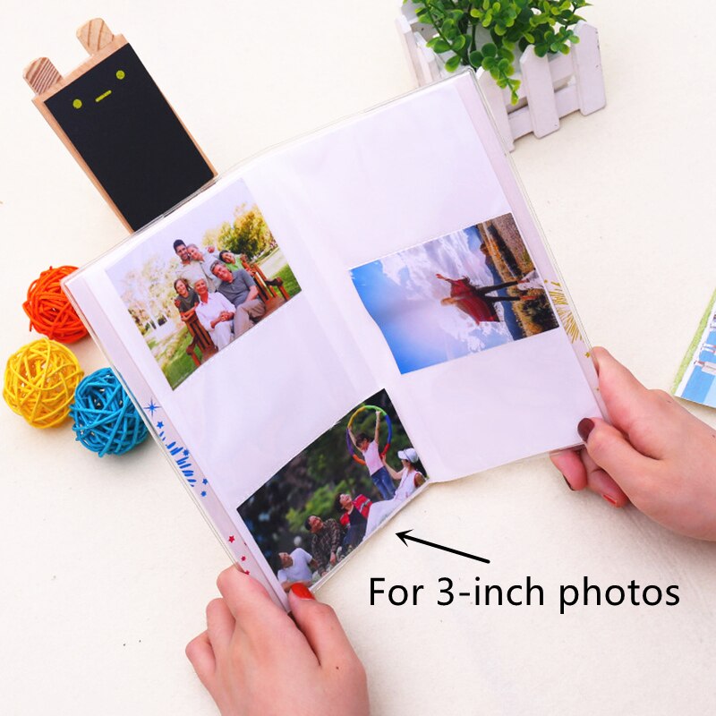 Los Fick – Album Photo avec 84 pochettes, coloré, pour Fuji Instax Mini 7s 8 25 50s