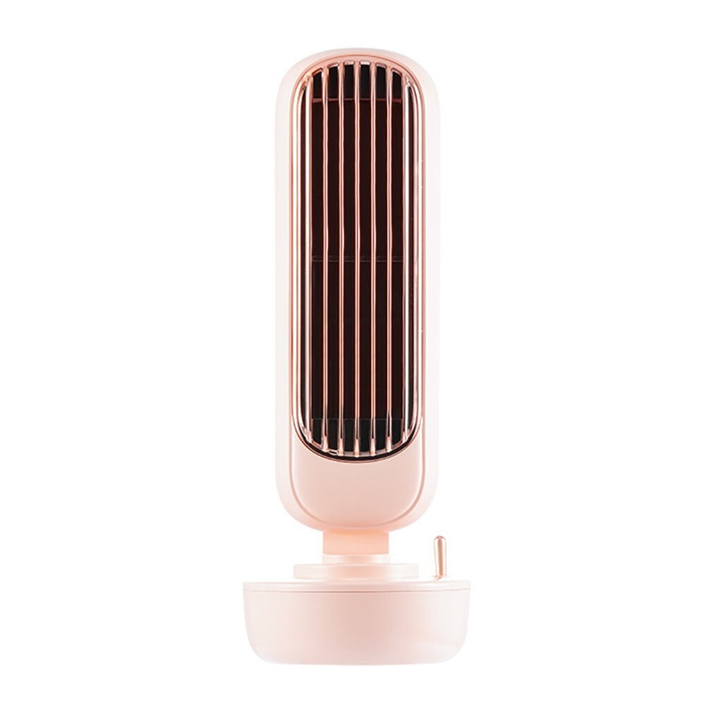 Mini Air Conditioner Fan Cooling Desktop Ventilator Spuiten Usb Fan Student Kantoor Koelventilator Water Luchtkoeling fan: pink