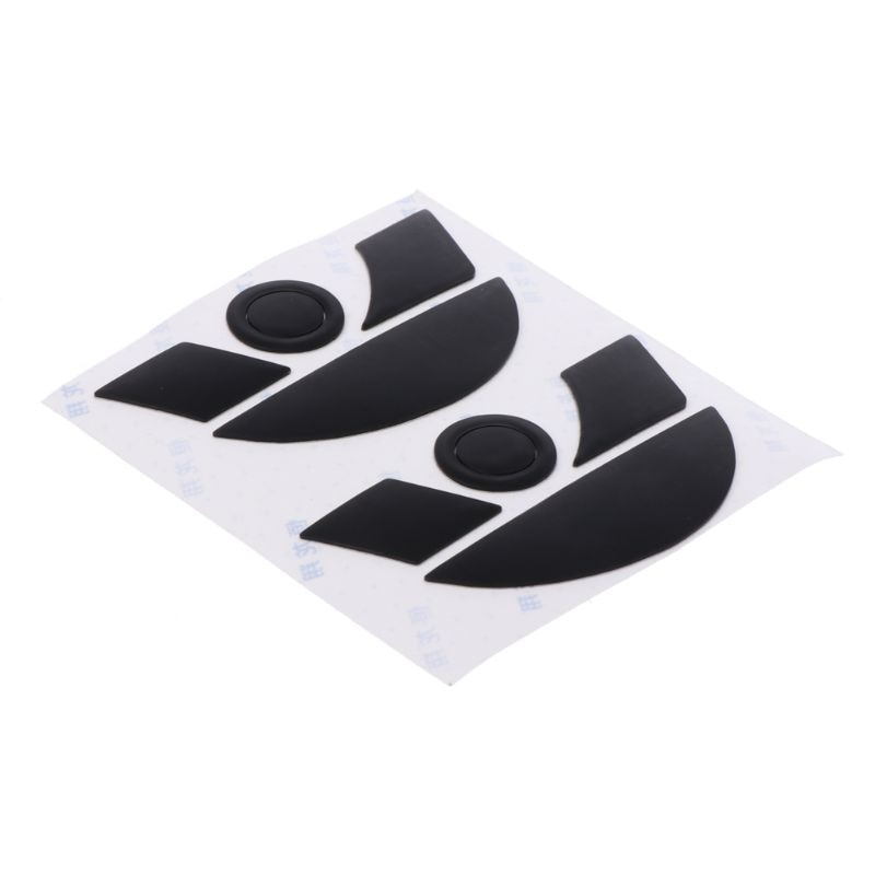 2 Sets 0.6mm Mouse Skates Mouse Stickers Pad for Razer Naga Mouse