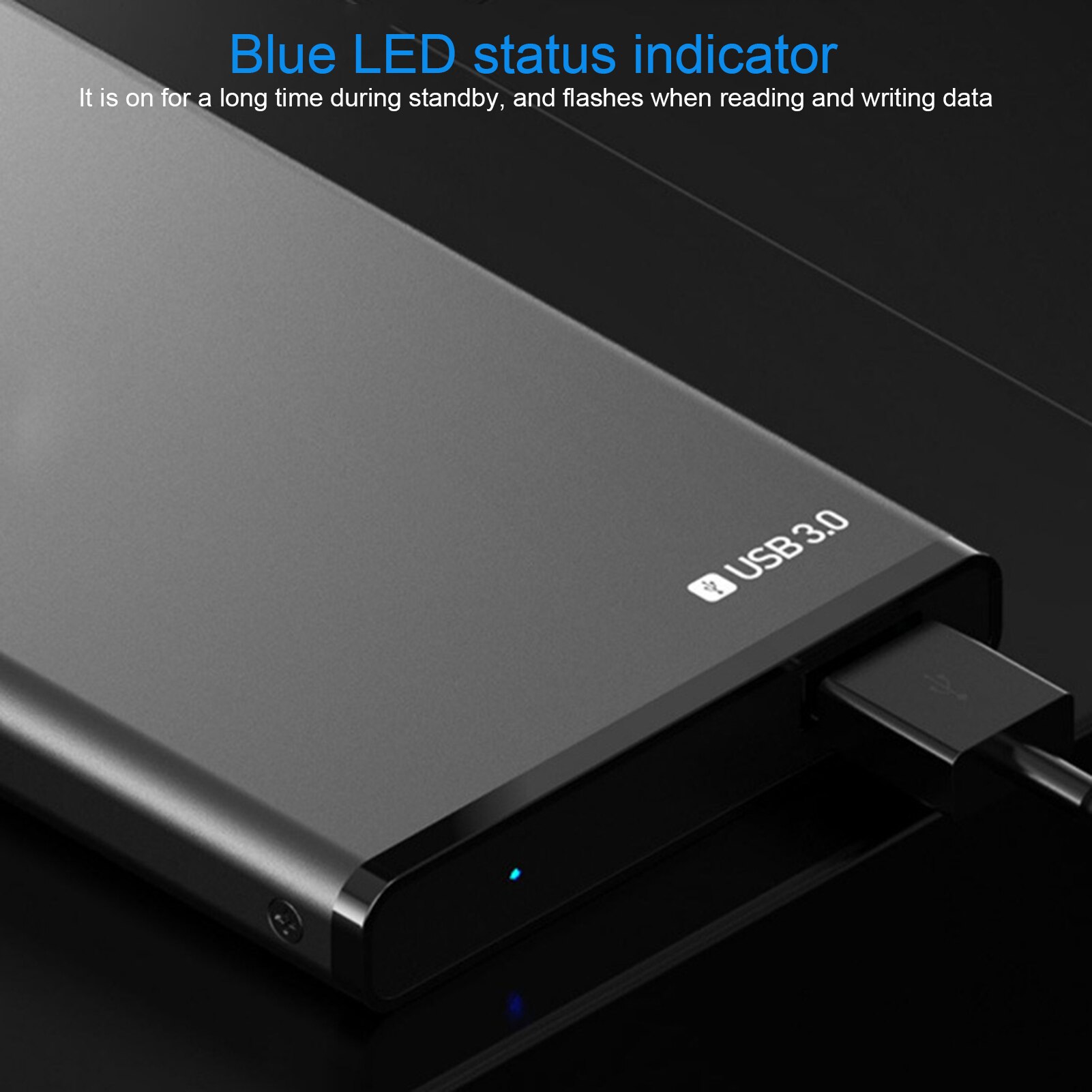 Bl Mini Usb 3.0 5Gbps Hoge Snelheid Ondersteuning 2.5 Inch Sata Ssd 6Tb Geheugen Aluminium Hdd Harde schijf Voor Desktop Laptop