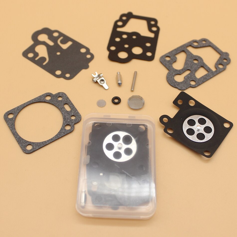 2Pcs/lot Carb Rebuild Kit For Walbro K10-WYC WYC-7-1 WYC-8-1 WYC-9-1 Carburetor Repair Overhaul Kit