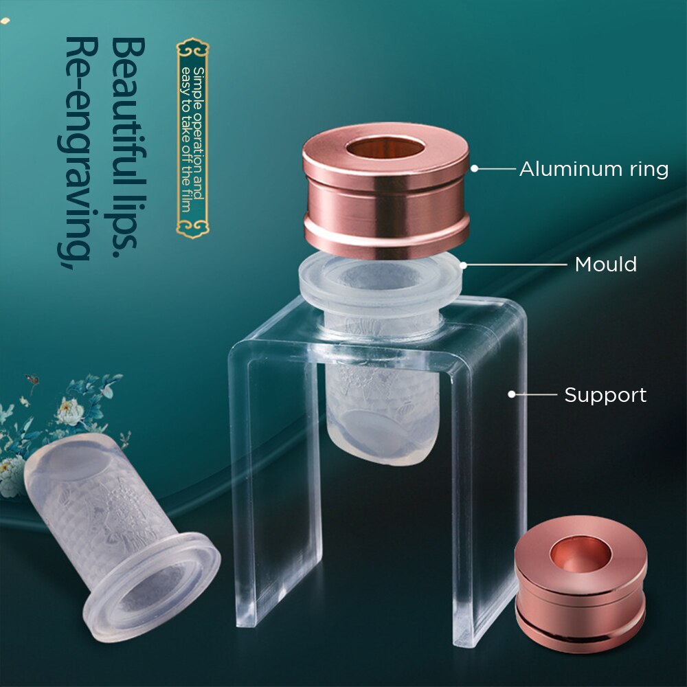 Stampo per rossetto fai-da-te kit di bellezza artigianato strumenti stampo per rossetto di alta qualità stampo per rossetto in silicone nuovo stampo in silicone