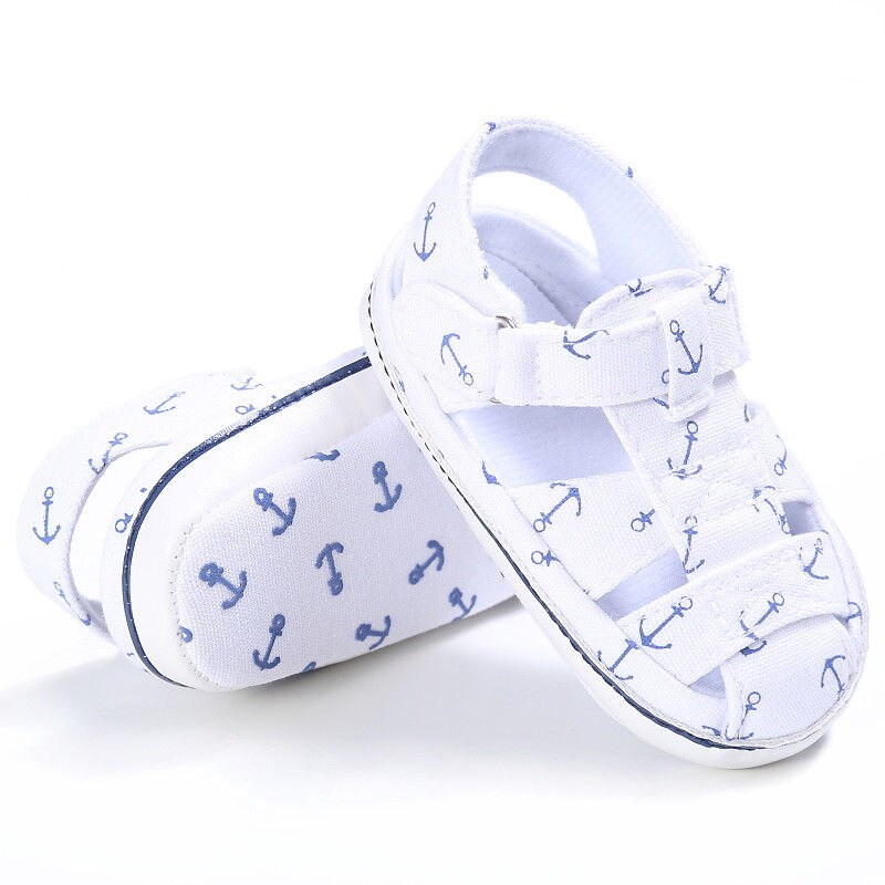 Imcut baby børn pige dreng blød sål krybbe sandaler toddler nyfødte sneakers sko