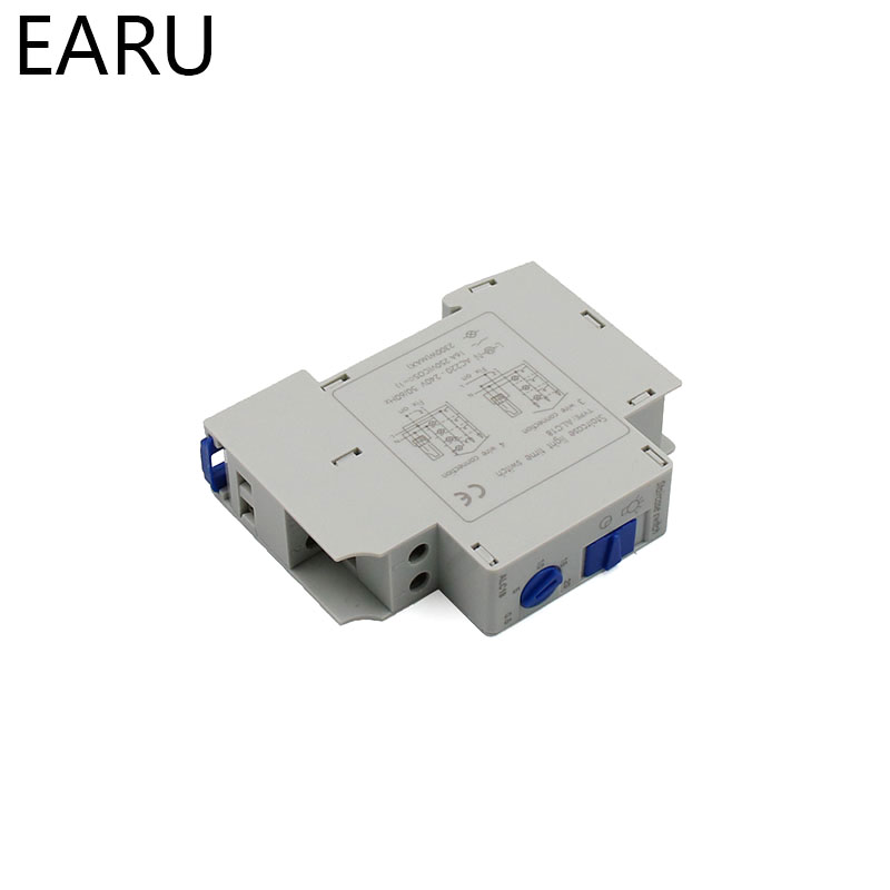 Din rail Staircase Lighting Timer Switch timer relay 220VAC 16A used for corridor lighting ALC18