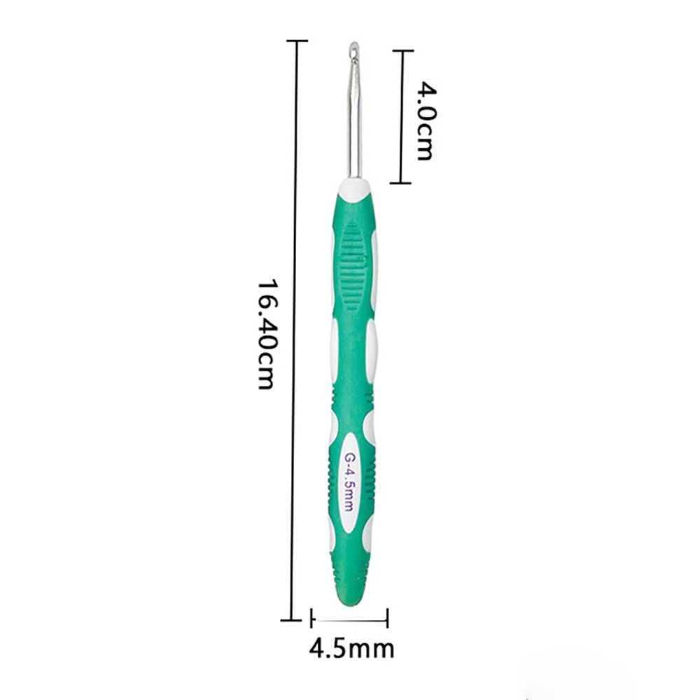 Ergonomische Handgreep Haaknaald Breien Haken Naalden Deken Sjaal Garen Handgeweven Gereedschap Naaien Accessoires Voor Fijn Werk