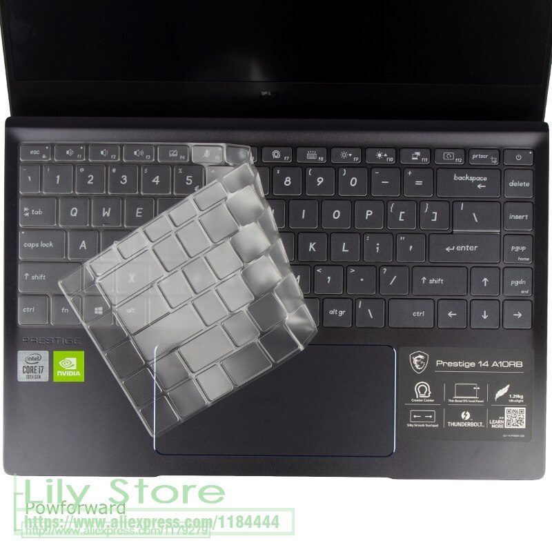 New MSI Prestige 14 Backlit US Keyboard – Fits A10SC, A10RB, A10RAS, A10RBS (MS-14C1, MS-14C2), 6-Month Warranty