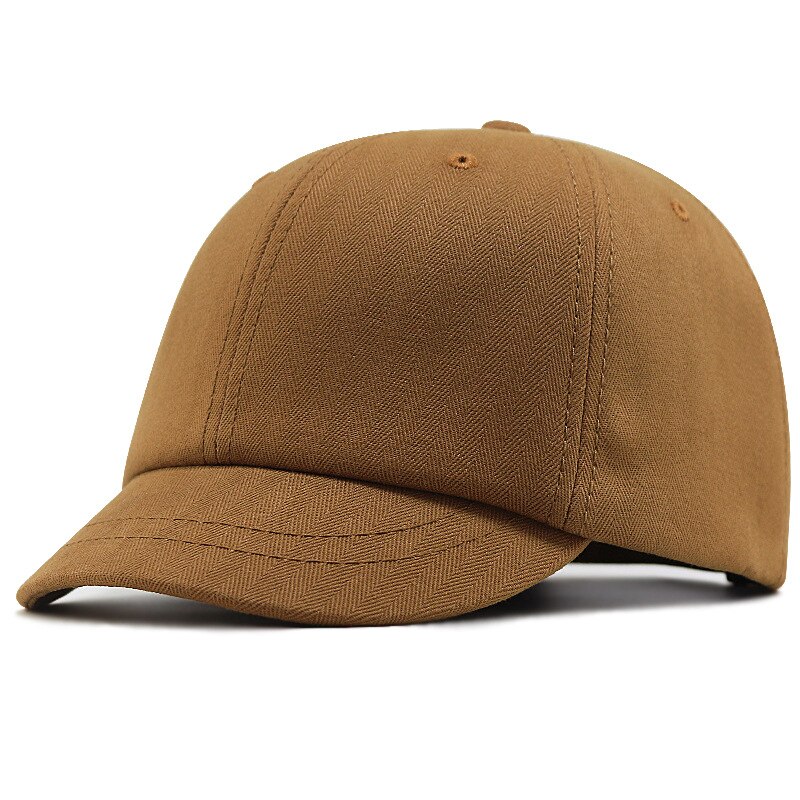 56-60 Cm 60-68 Cm Grote Maat Baseball Cap Mannelijke Lente Zomer En Herfst Katoen Snapback Hoed grote Hoofd Mannen Plus Size Sport Caps: khaki / 60-68cm