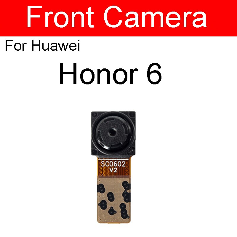 Cámara frontal para Huawei Honor View 6 7 8 V8 8x9 9i V9 10 V10 V20 Max Plus Lite Play pequeña reparación de reemplazo de cámara