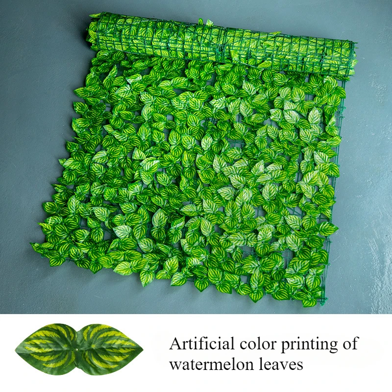 Artificial Hedge Fence Panel 0.5M/3M Green Privacy Screen Waterproof UV Protection Outdoor Garden Balcony Home Decoration: 3XL / Rose Red