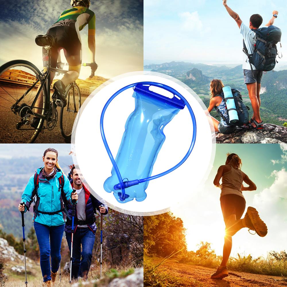 Opslag 3L/2/1L Waterzak Bag Blaas Zak Peva Duurzaam Blauw Klimmen Sport Water Bag Wandelen Fietsen camping Outdoor