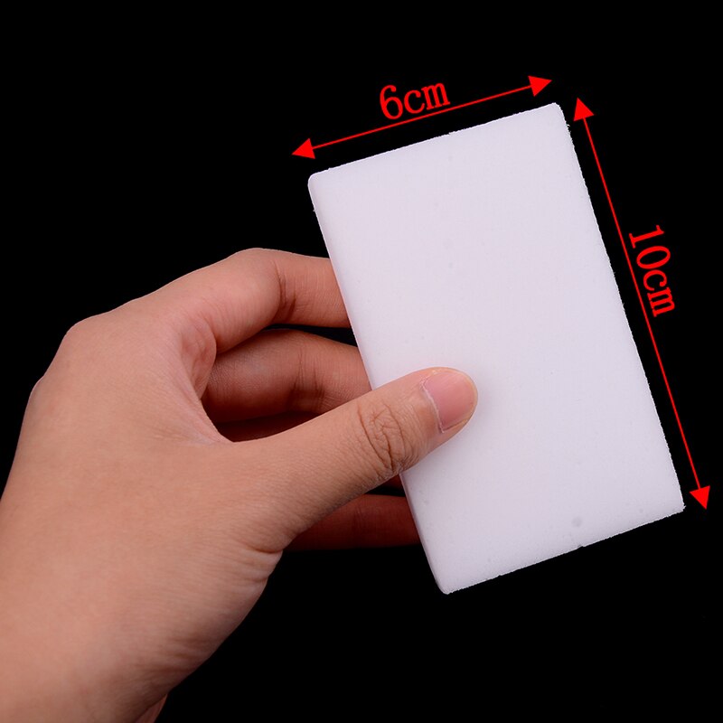 10Pcs White Magic Sponge Eraser Cleaner Multifunctionele Keuken Badkamer Schoonmaken Gereedschap Spons 10x6x2cm