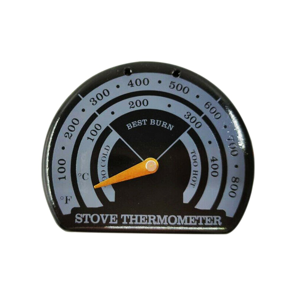 Komfur termometer pointer brænder måler pejs dele emalje hjem køkken temperatur mål korrosionsbestandigt værktøj grill