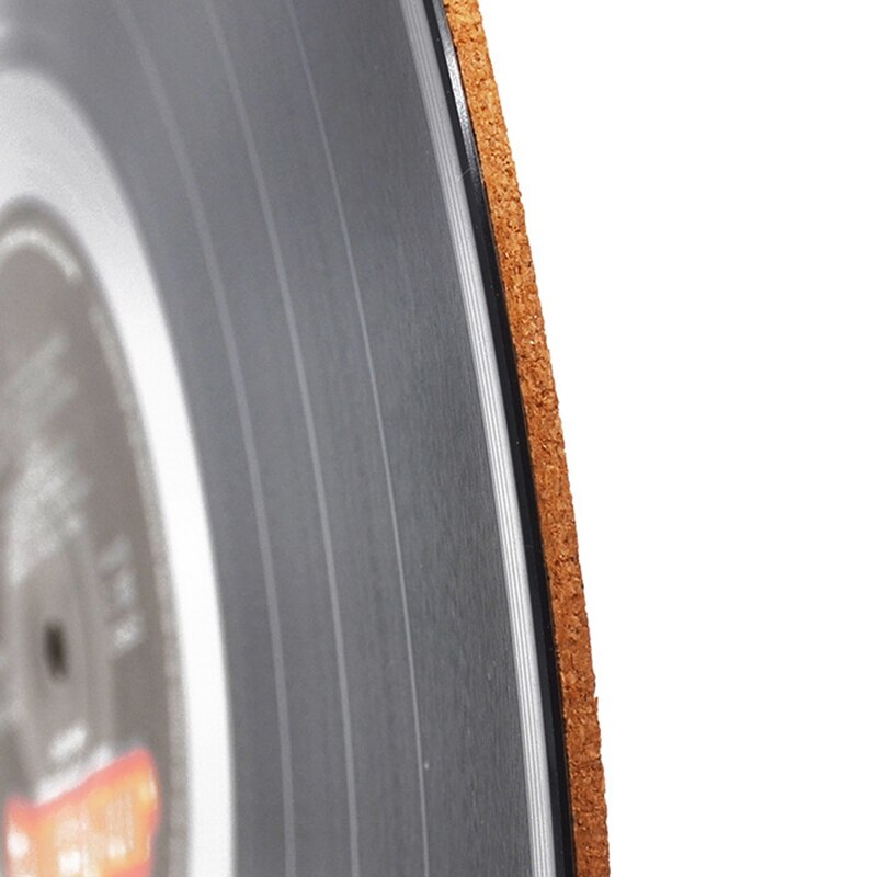 Cork LP Slip Mat Anti-Static Slipmat for 12 Inch LP Vinyl Record Cork Turntable Platter Mat