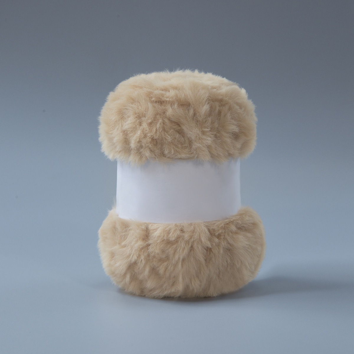 100% polyester100g wool fur yarn rabbit fur thread fur velvet mink-like wool crocheted bag scarf material: Brown
