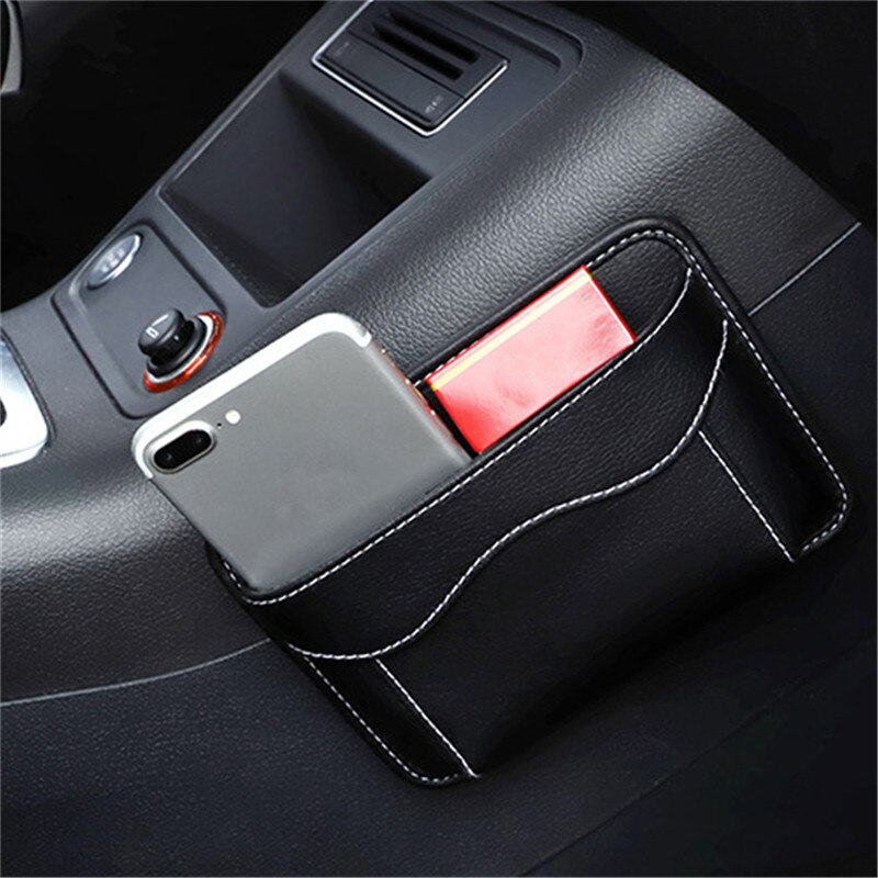 Universal Car Seat Side Opslag Mesh Netto Zak Bagage Holder Pocket Trunk Cargo Netten Organizer Auto Interieur Accessoires: 02Black