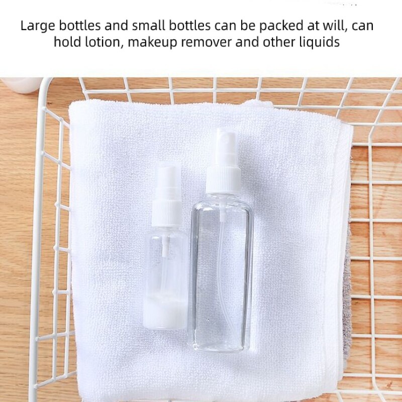 1Pc Transparant Lege Spray Flessen 30Ml/50Ml/100Ml Plastic Mini Hervulbare Container Lege Cosmetische containers U3