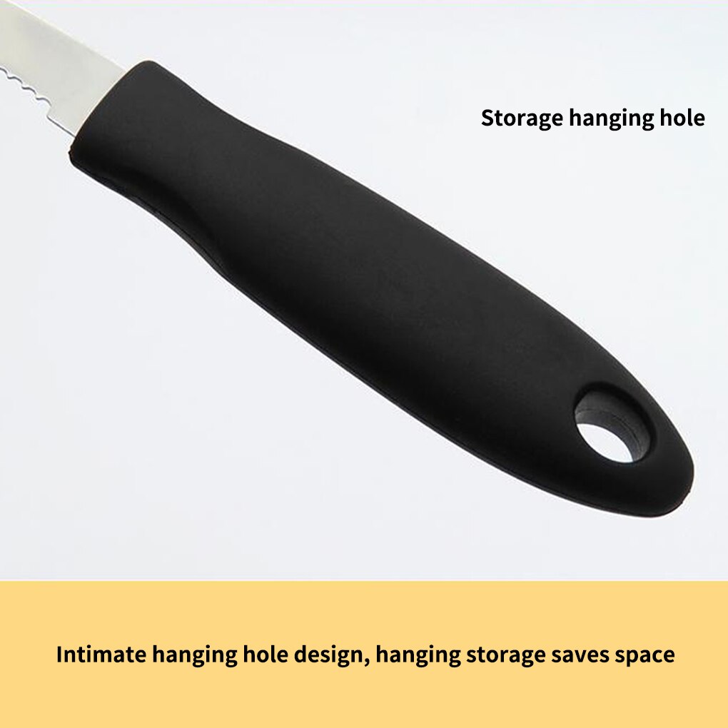 Pepper Corer Stainless Steel Core Peeler Slicer Serrated Handle Kitchen Tomato Seed Remover