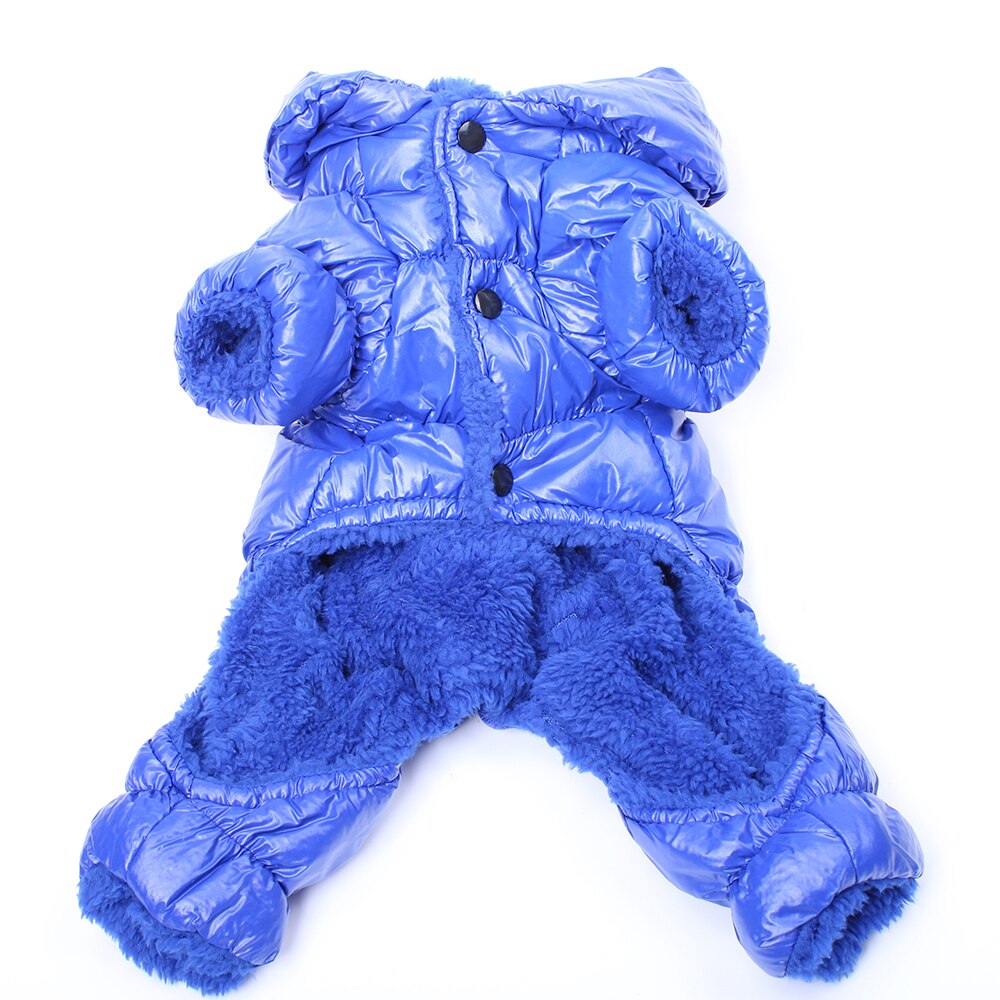 Honden huisdier winter warme jumpsuit broek waterdicht kat puppy jas huisdier puppy kleding