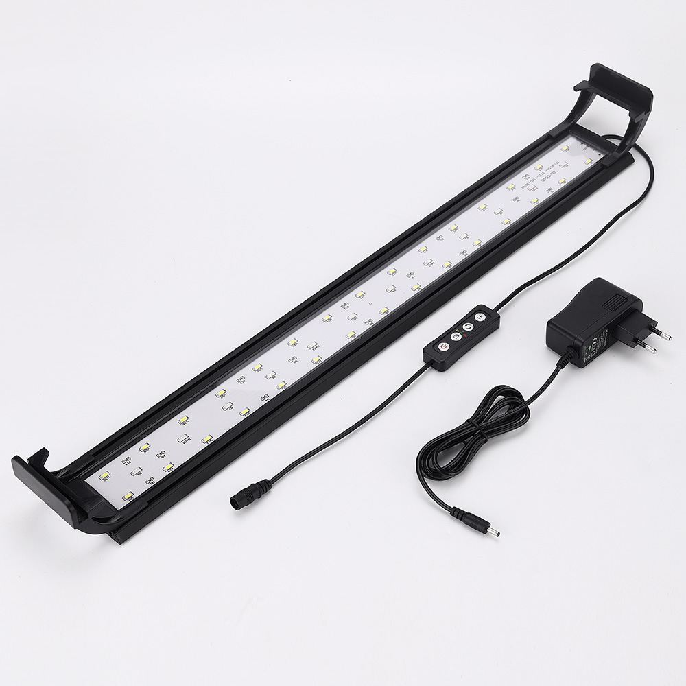 Timer Dimmable Fish Tank Light Marine Coral Lights Aquatic Plants Grow Lighting For Seawater Freshwater Aqaurium Accessories