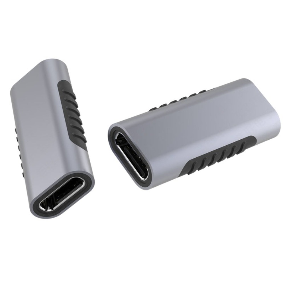 Female To Female USB C Coupler Adapter USB-C Coupler 100W USB Coupler Type-C Converter Full Functionality Charging