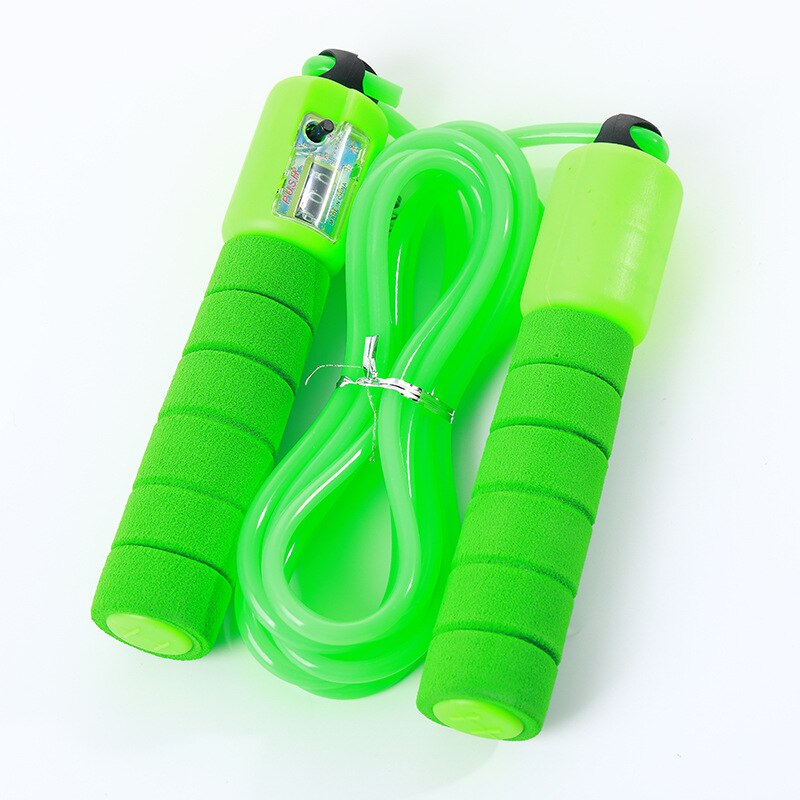 Jump Rope Crossfit Workout Skipping Heavy Cuerda Para Saltar Training Speed Yoga Sport Exercise Equipment for Home Gym 2.8m: Green