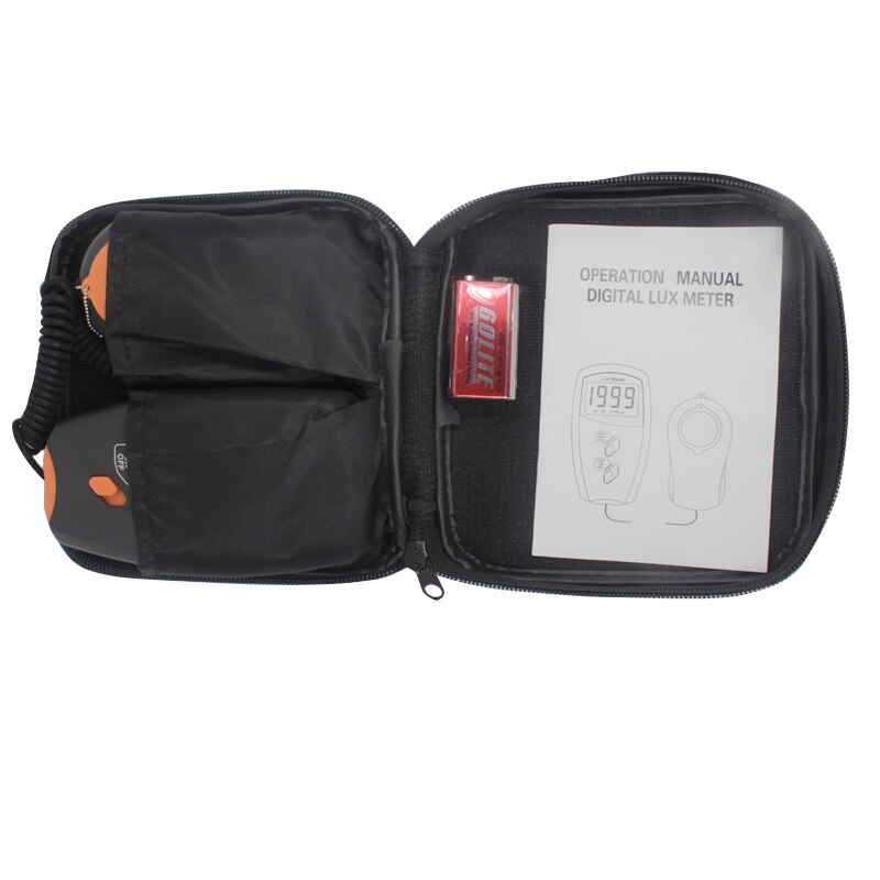 Handheld Digital Lux Meter LX1010BS Light Measurement Range:1~100,000 Lux