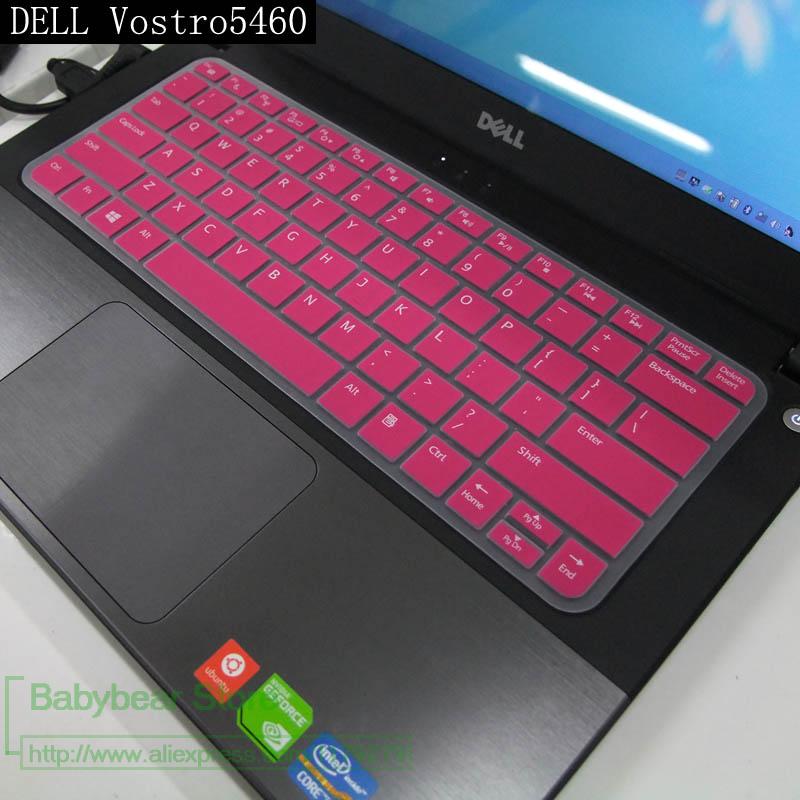 laptop keyboard cover Protector for Dell Vostro 5460 5439 5470 5480 for Inspiron 5439: rose