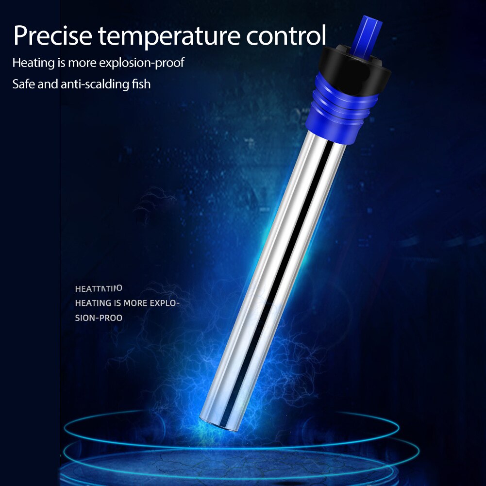 Automatic Adjust Temperature Heating Rod Aquarium Submersible Fish Tank Heater Electric Water Heater Boiler