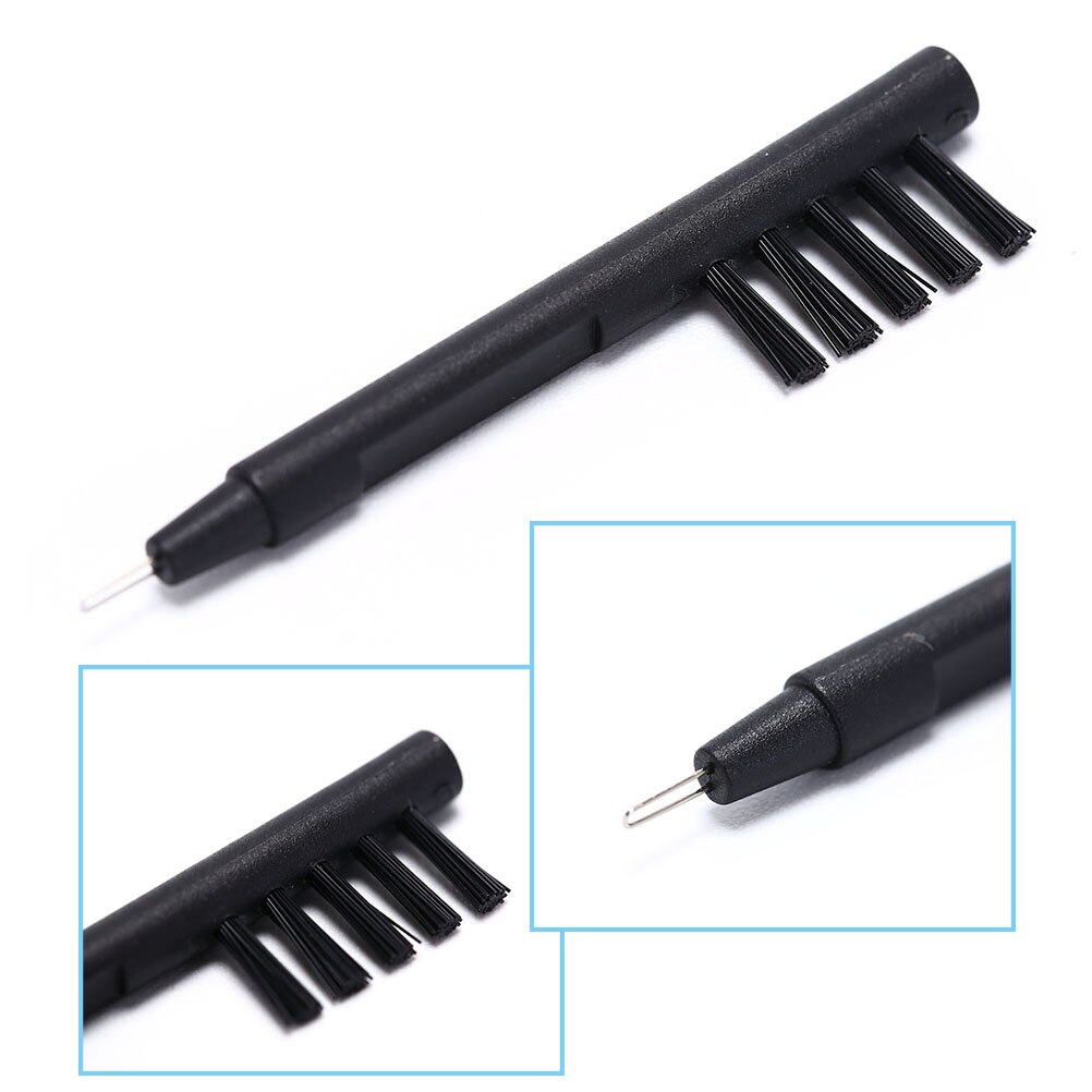 Hearing Aid Cleaning Brush With Wax Loop & Battery Magnet Cleaning Tool Hearing Aid