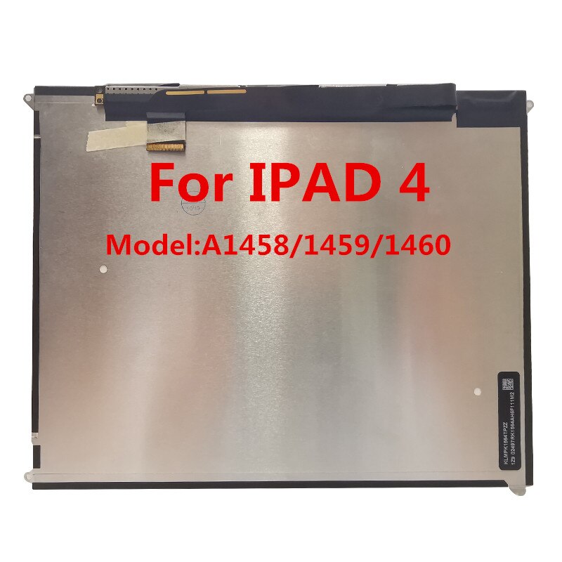 Für Apple iPad 1 2 3 4 iPad 1 ipad 2 ipad 3 ipad 4 A1395 A1397 A1396 A1416 A1430 a1403 A1458 A1459 Tablet LCD Display Bildschirm: For IPAD4