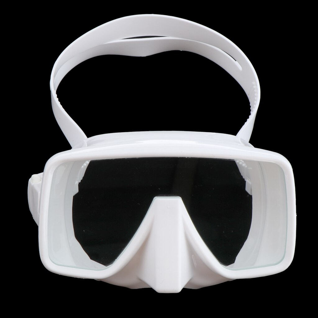 Adult Scuba Diving Mask Anti-Fog Tempered Glass Lens Snorkel Goggles Box