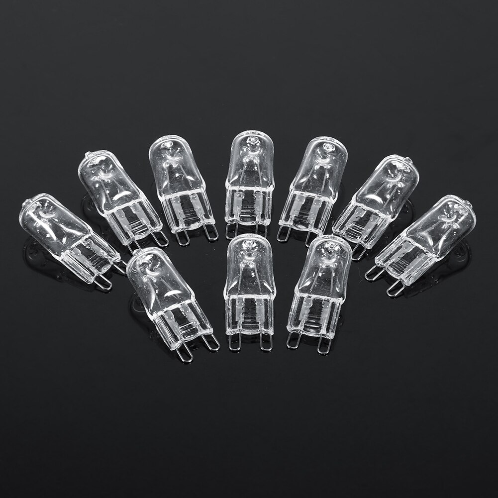 10Pcs G9 Base Halogen Light Bulb 120V 40W Lighting... – Grandado