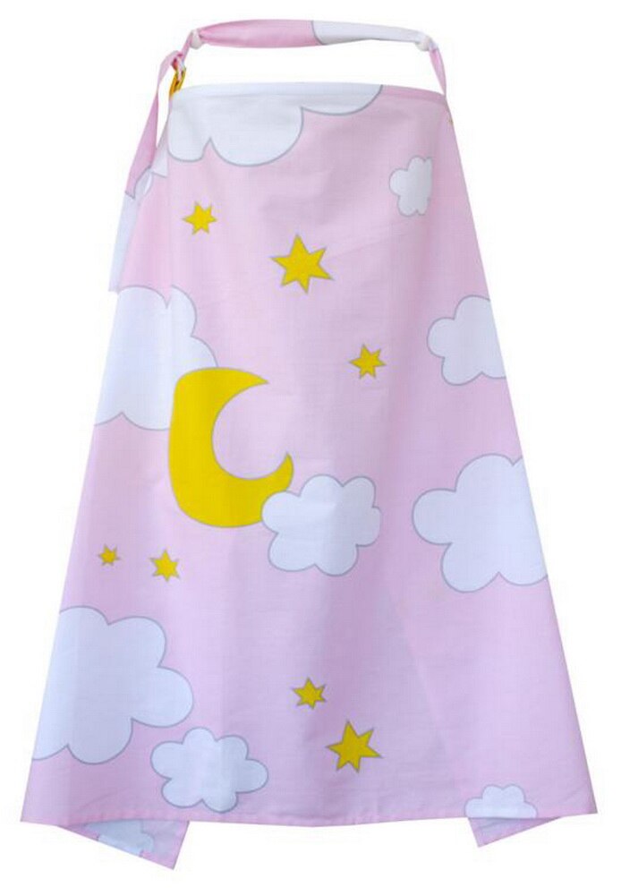 Multifunctionele borstvoedingshoes sjaal baby autostoel luifel hoes rekbare kinderwagen katoenen infinity sjaal voor baby: 3