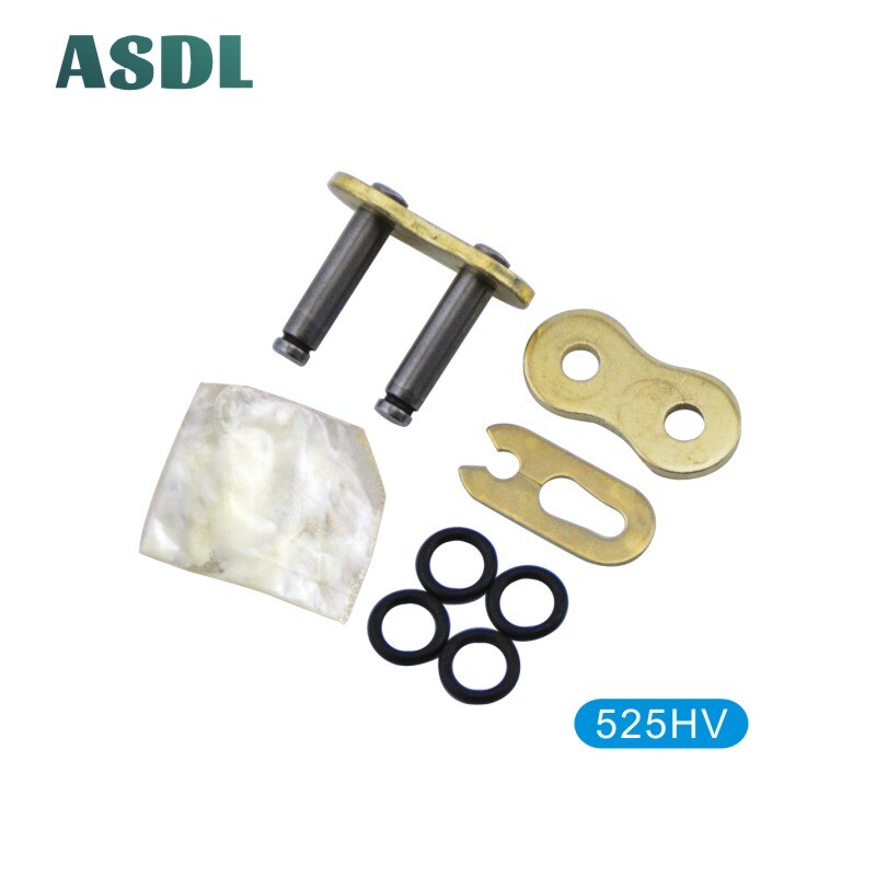 Motorcycle Chain Buckle Ring Link 428 520 525 530 Chain O-Ring O Ring Connector Lock Thicken #b: 525HV